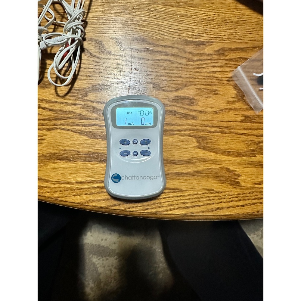 Chattanooga Primera TENS NMES Unit Dual Channel Muscle Stimulator Kit Case Wipes - Picture 3 of 4